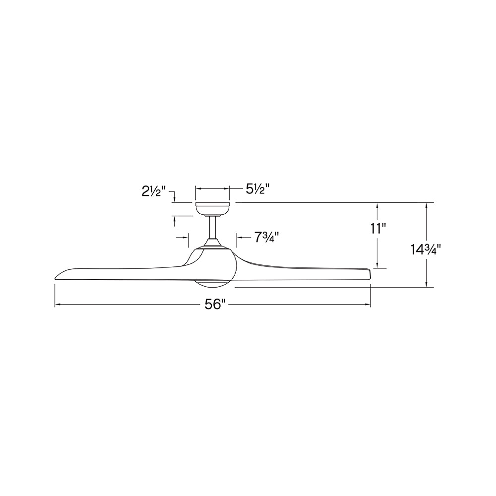 Hinkley Tiburon dimension diagram