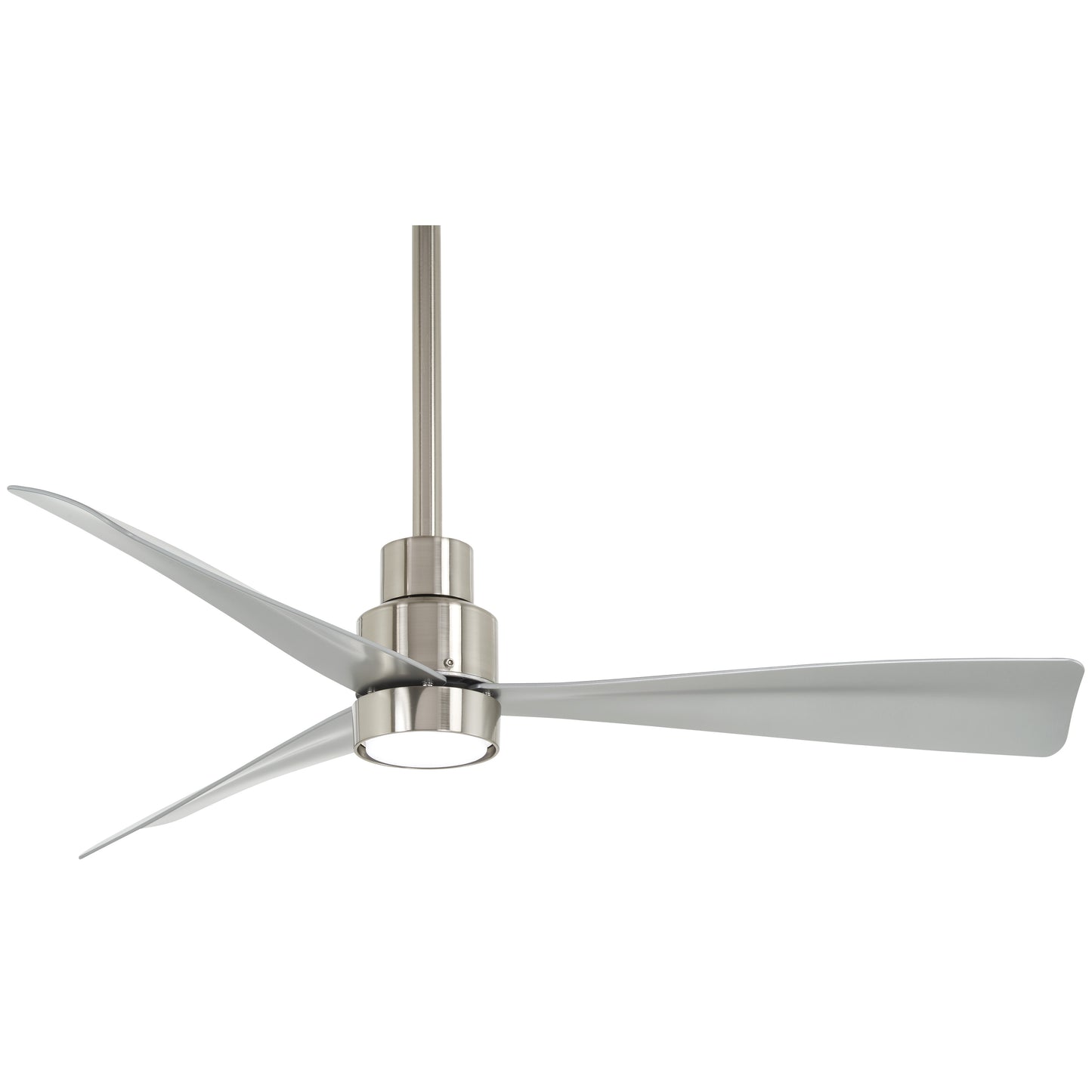Minka Aire Simple 44" - Brushed Nickel Wet - With Light Kit