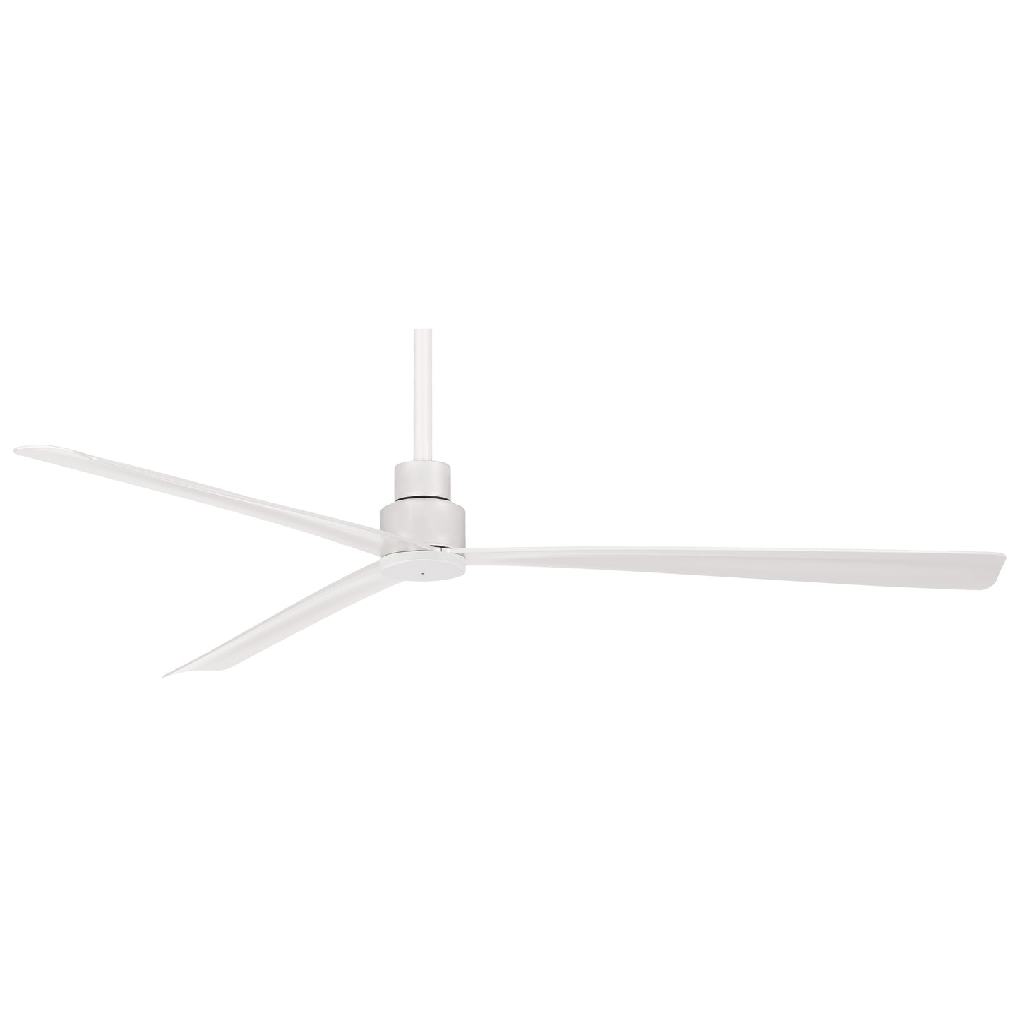 Minka Aire Simple 65" - Flat White - No Light Kit