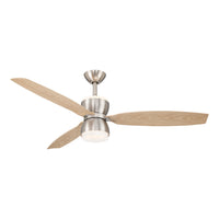 Brushed Nickel / Ashwood