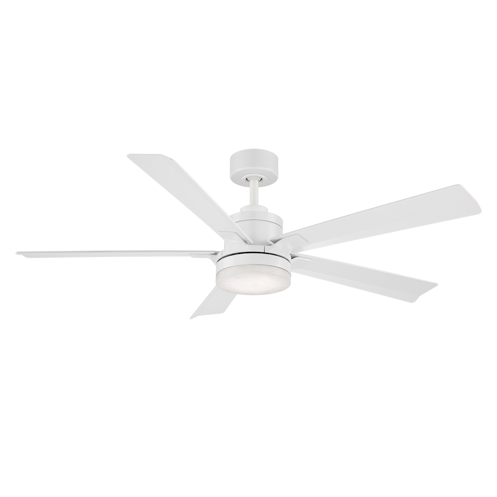 Modern Forms Radiant 56" ceiling fan — Matte White