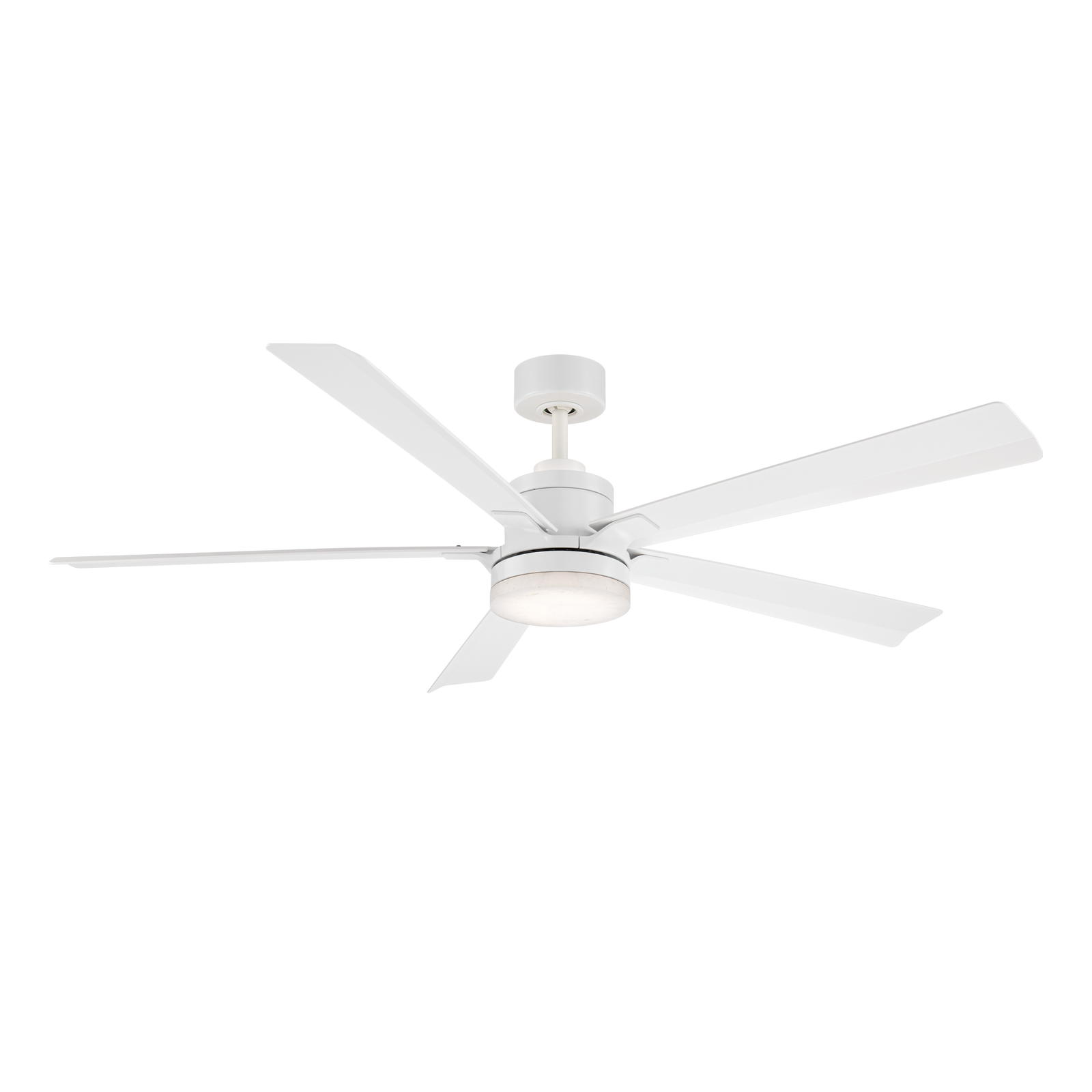 Modern Forms Radiant 64" ceiling fan — Matte White